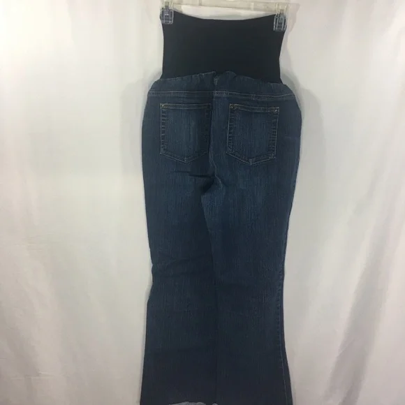 Motherhood Maternity Cut Off Cropped Jeans Size L - Picture 4 of 8